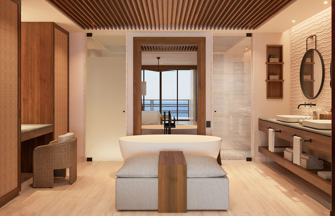 Master bathroom Secrets Playa Blanca