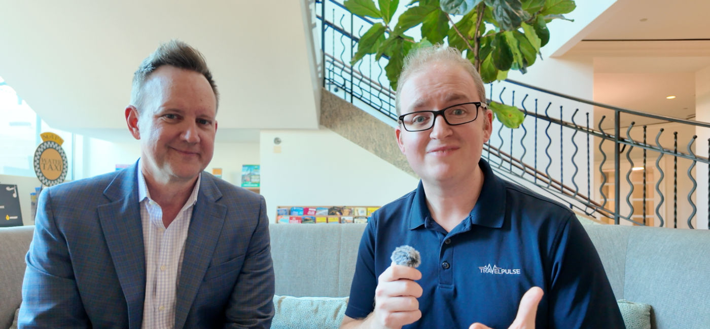 Photo: Eric Bowman interviews John Chernesky (Photo Credit: Eric Bowman)