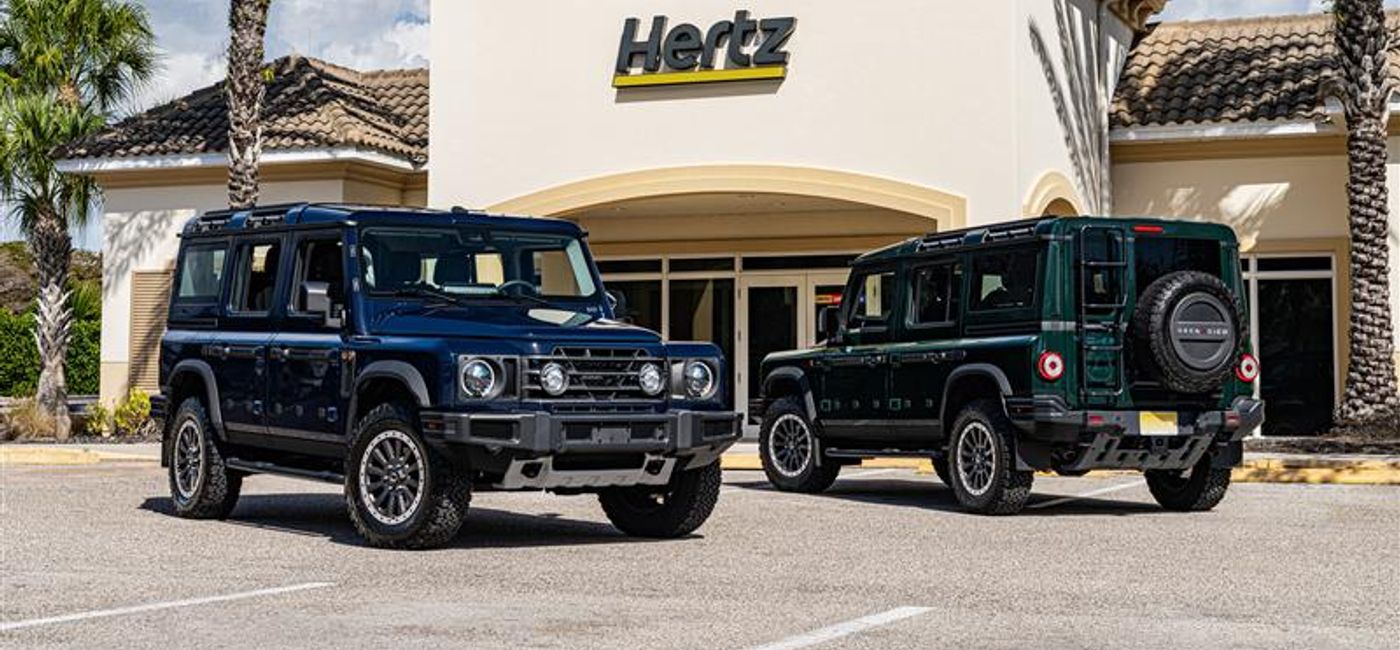 Image: INEOS Grenadier 4X4 (Photo Credit: Hertz)