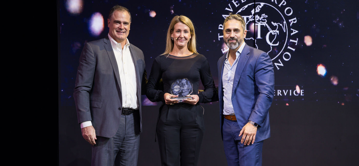 Image: ASTA honors The Travel Corporation. (Photo Credit: ASTA)