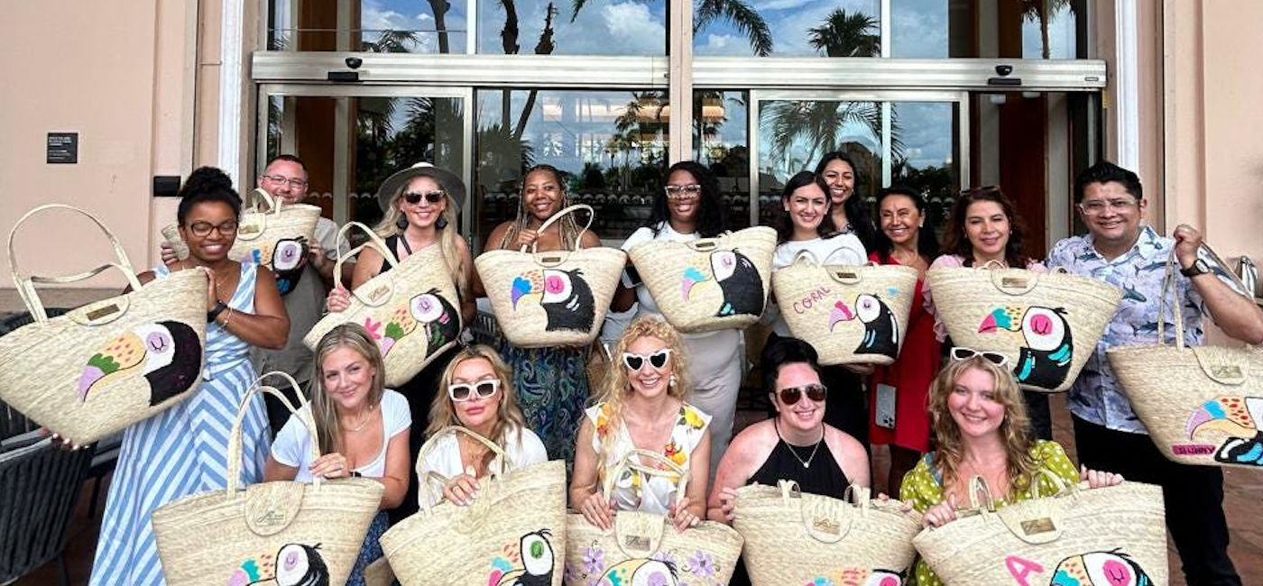 Photo: Travel advisors explore Fiesta Americana Travelty Collection Luxury Resorts in Cancún, Mexico (Photo Credit: Northstar Travel Group)