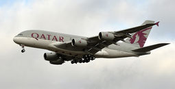 Qatar Airways Airbus A380-861