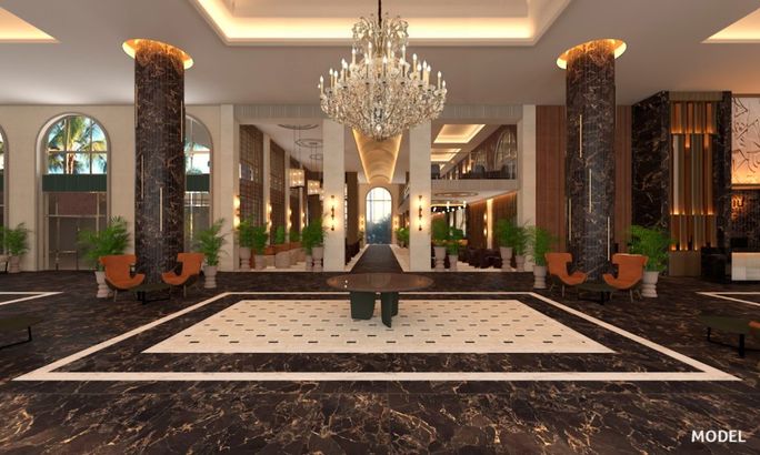 RIU Palace Mexico lobby RIU Palace Mexico lobby