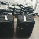 Two suitcases containing 56 kg of cannabis were seized on July 10.