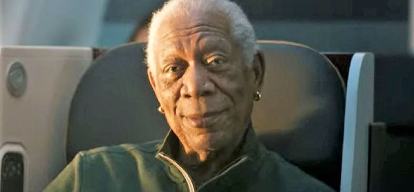 Image: Actor Morgan Freeman appears in the new Super Bowl ad from Turkish Airlines (YouTube) (Turkish Airlines)