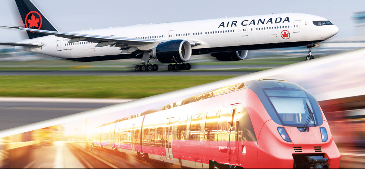 Image: Air Canada is extending its intermodal strategy across Europe to include Italy, Spain, Britain as well as to Asia, with its first operator in South Korea.