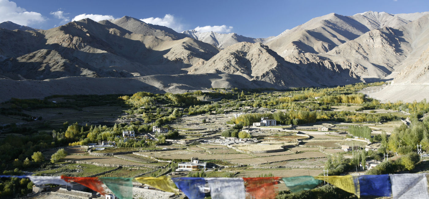 Image: The mountainous landscape of India's Ladakh Valley. (Photo Credit: Steve Wroe / Intrepid Travel) Intrepid Travel Trips for 2025