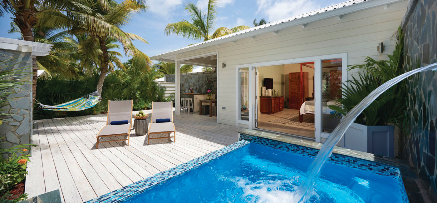 Image: Premium Plunge Pool in Butler Suite. (photo courtesy of Serenity at Coconut Bay)