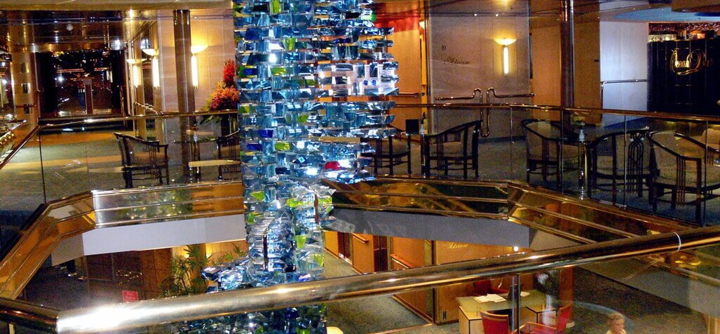 Image: L’« Atryum » à bord de Victoria Cruise Lines (Source: Victoria Cruise Line)