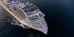 MSC World America at sea