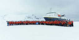 Guests on National Geographic-Lindblad Expeditions’ new 10-day "Antarctica Direct: Sail and Fly the Drake Passage" itinerary