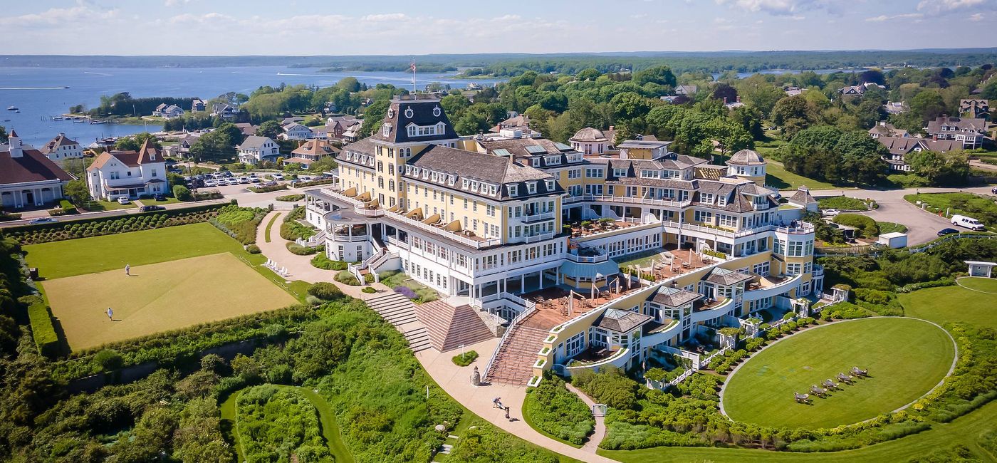 Image: Exterior of Rhode Island's Ocean House.