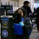 TSA touchless ID checkpoint