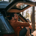 Solo road tripper takes in the scenery