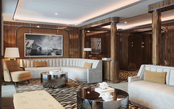 The owner's suite aboard Atlas Adventurer