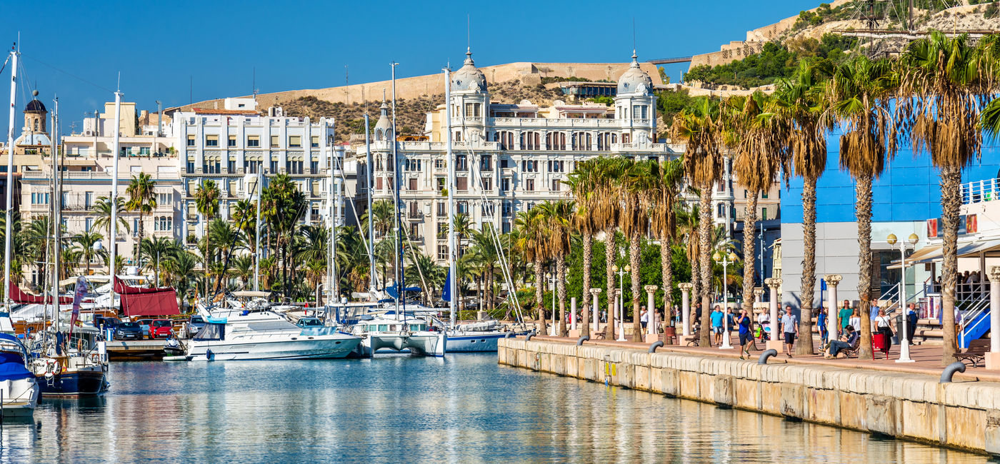 Image: The marina in Alicante, Spain. (Photo Credit: Leonid Andronov / AdobeStock)