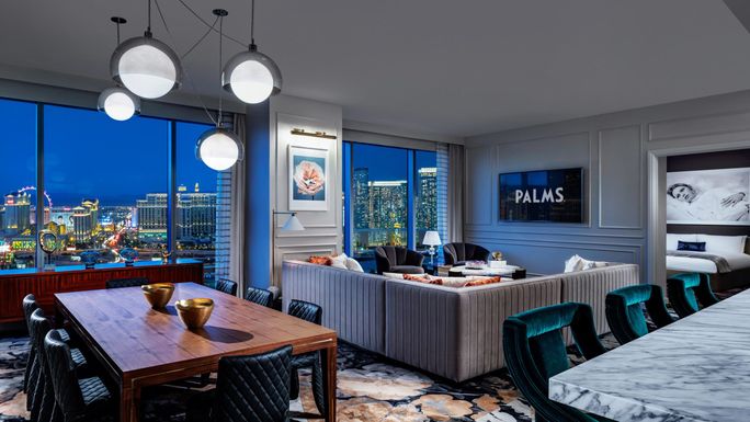 Palms Casino Resort one-bedroom penthouse Palms Casino Resort one-bedroom penthouse, hotel room, luxury, suite