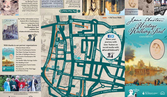 Southampton, Austen 250, literary tourism, jane austen walking trail