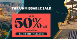 Celestyal's Unmissable Sale- Up to 50% off Select Sailings