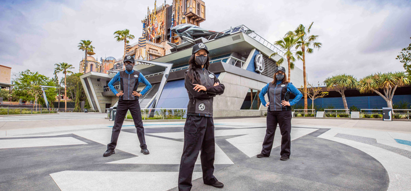 Image: Avengers Campus at Disney California Adventure Park. (photo via Disneyland Media)