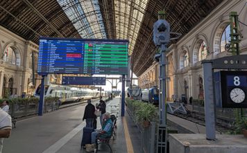 Budapest train station, Europe train, European,