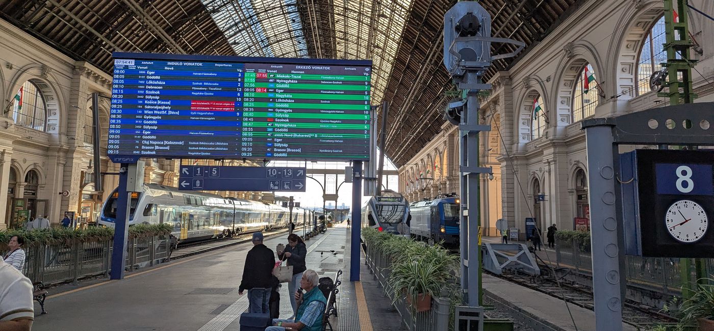 Image: Budapest train station (Photo Credit: Eric Bowman)