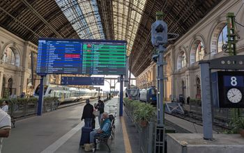 Budapest train station, Europe train, European,