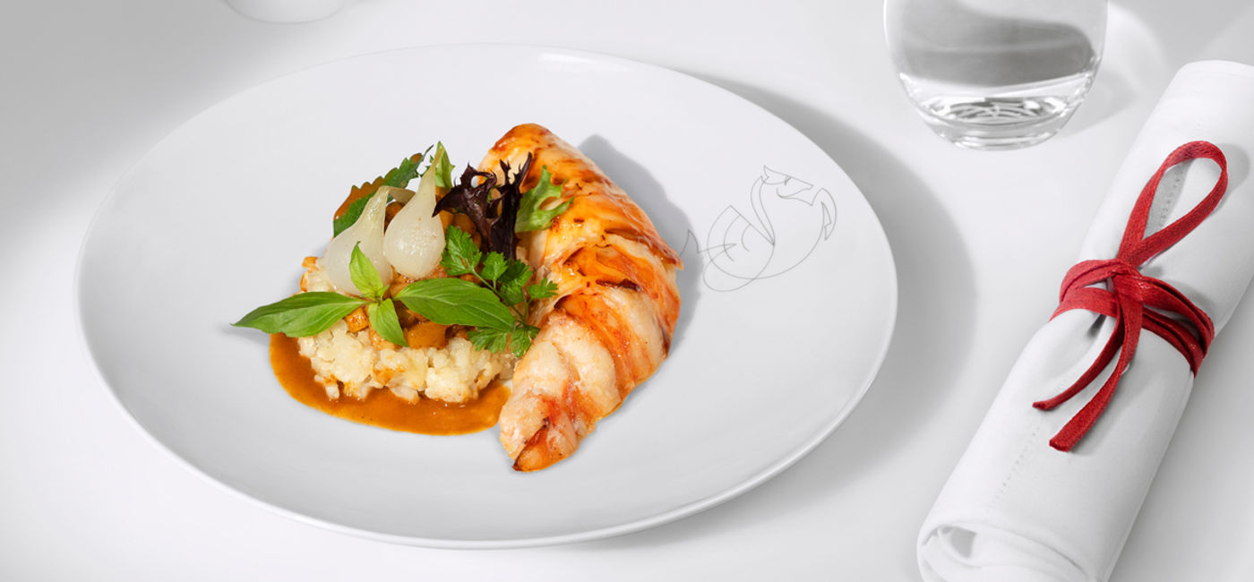 Image: A La Premiere dish from Mory Sacko (Photo Credit: Air France)
