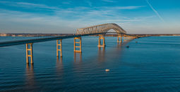 Francis Scott Key Bridge in Baltimore, Maryland
