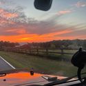 Sunset in Laytonsville, Maryland