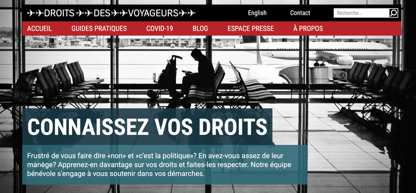 Image:  (Source: Air Passenger Rights / Droits des voyageurs)