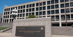 US Department of Labor building in Washington, DC