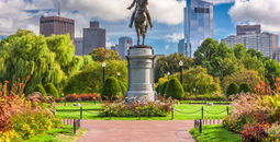 Boston Common public park in Boston, Massachusetts