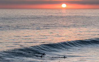Surfing in Ensenada