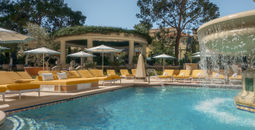 Cypress pool at the Bellagio
