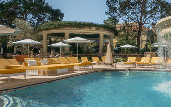 Cypress pool at the Bellagio