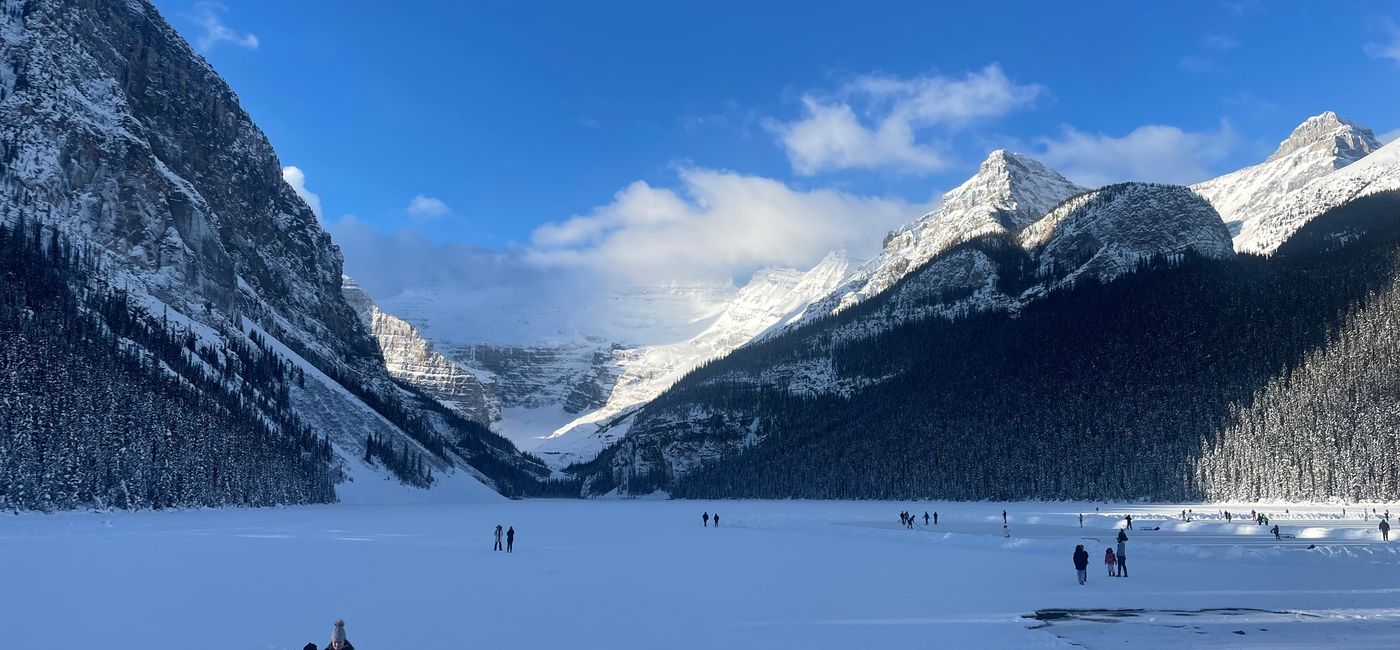 Image: Wintertime at Lake Louise in Banff National Park, Alberta, Canada. (photo by Patrick Clarke)