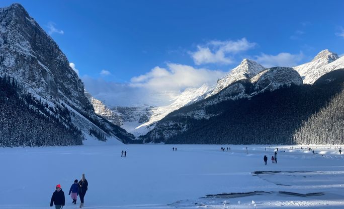 Lake Louise in Banff National Park, Alberta, Canada