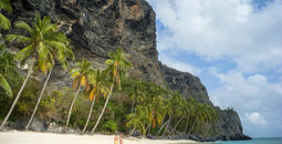 Playa Fronton, Samana