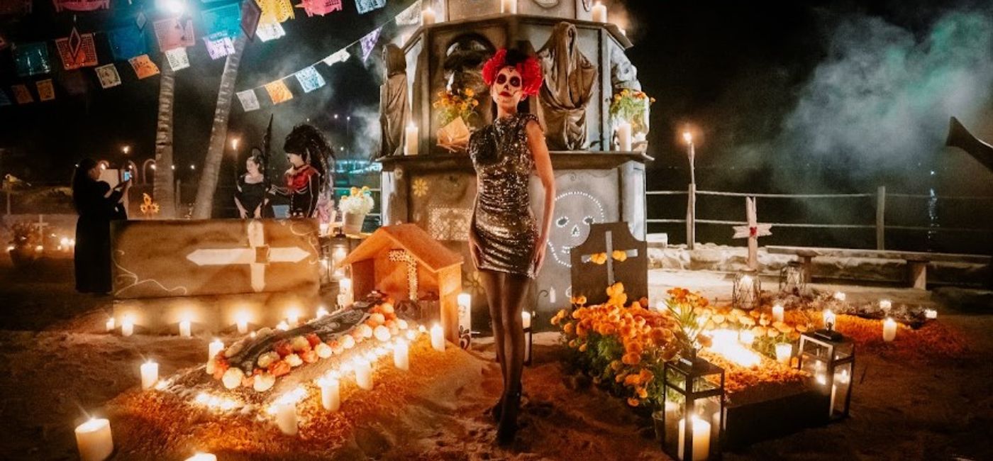 Image: Puerto Vallarta's Day of the Dead celebrations.