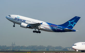 Air Transat passenger plane.