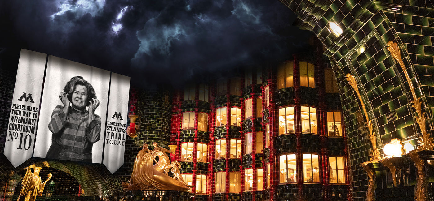 Image: Harry Potter and the Battle at the Ministry at Universal Epic Universe. (Photo Credit: Universal Destinations & Experiences Media)