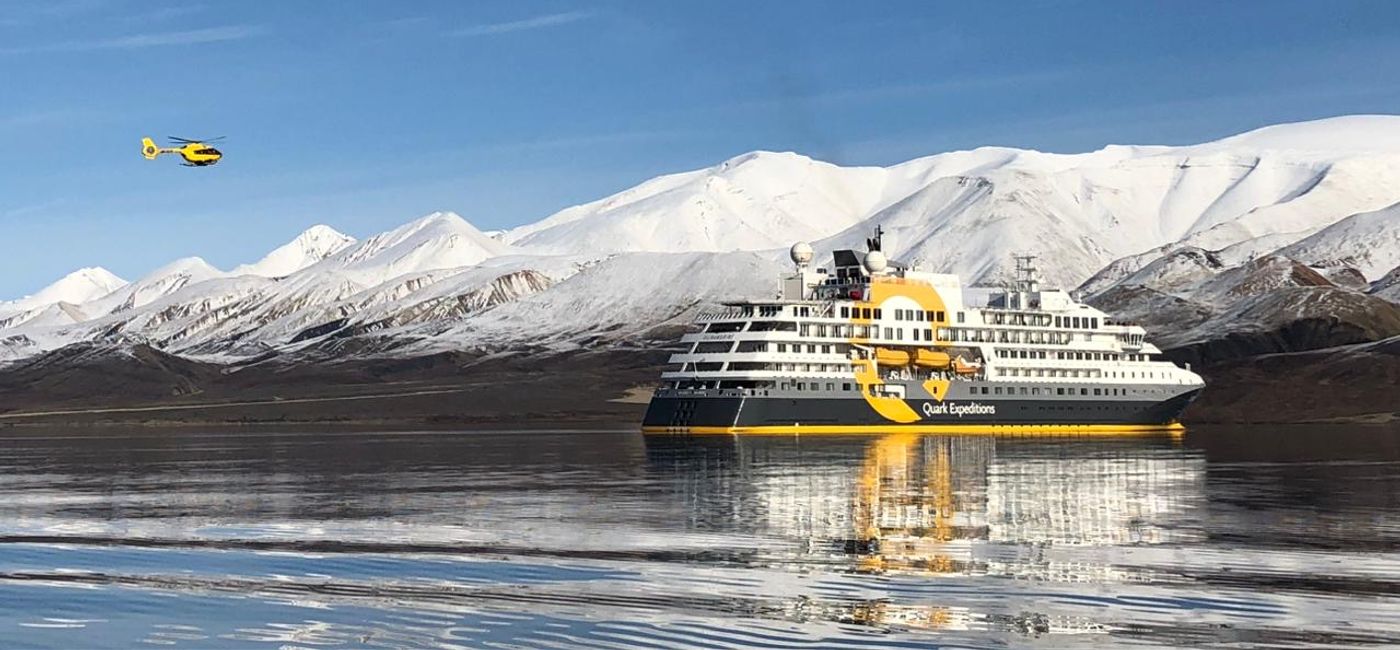 Quark Expeditions Helicopter Flightseeing