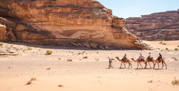 G Adventures Jordan Wadi Rum Desert Camel Ride