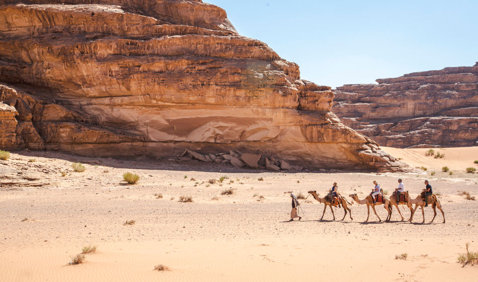 G Adventures Jordan Wadi Rum Desert Camel Ride