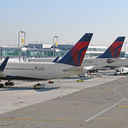 Delta Air Lines planes at JFK Airport