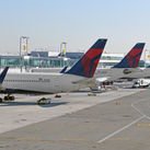 Delta Air Lines planes at JFK Airport