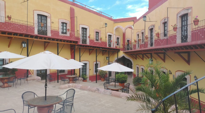 Many of the hotels in Zacatecas are located in mansions that date back to the colonial era, such as the Mesón del Jobito. Many of the hotels in Zacatecas are located in mansions that date back to the colonial era, such as the Mesón del Jobito.