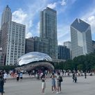 The Bean in Chicago's Millennium Park, chicago bean, chicago illinois, cloud gate chicago