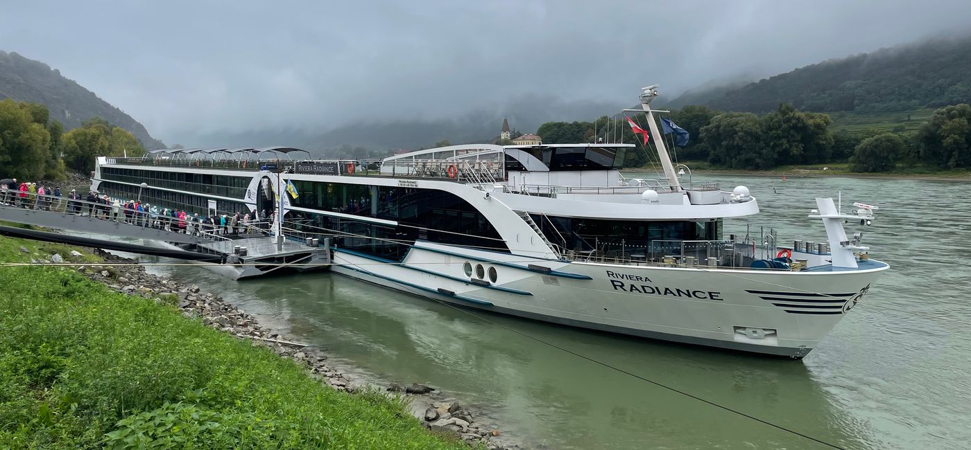 Image: Riviera Radiance is getting a new sister ship in 2028. (Photo Credit: Sarah Kuta)